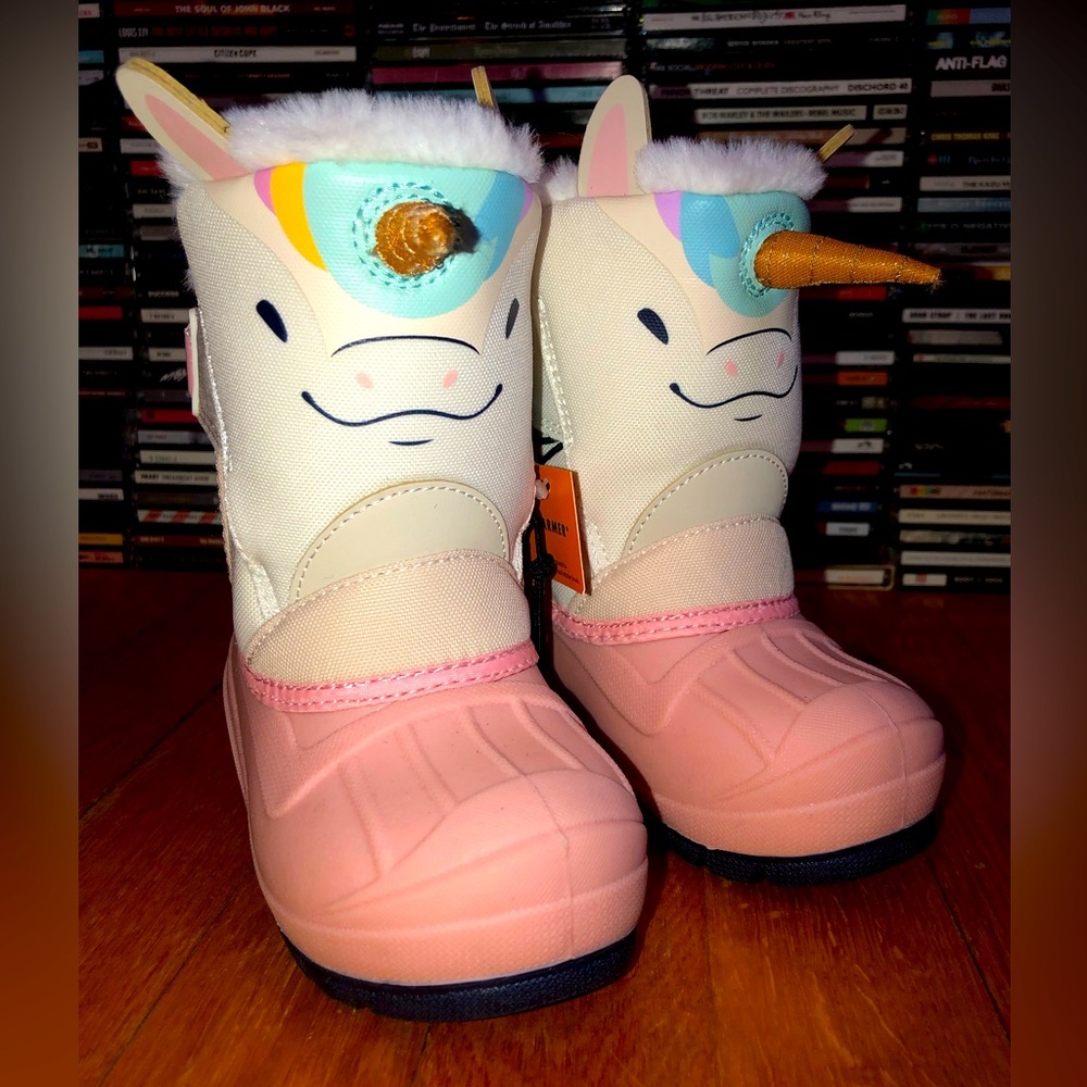 Cat & Jack Unicorn Waterproof Boots